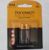 تصویر باتری نیم قلمی آلکالاین پاناتک 