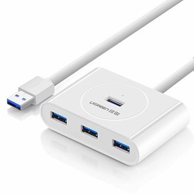 تصویر هاب چهار پورت USB 3.0 یوگرین مدل UG-20283 طول 1 متر 