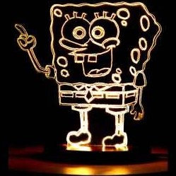 تصویر چراغ خواب سه بعدی سهیل مدل باب اسفنجی ا Soheil Sponge Bob 3D Night Light Soheil Sponge Bob 3D Night Light
