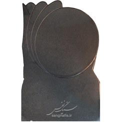 تصویر کتیبه گرانیت طرح آیینه 