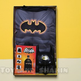 تصویر ست لباس و ماسک بتمن کد 04 ا Batman costume and mask set NO.04 Batman costume and mask set NO.04