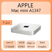 تصویر مک مینی استوک اپل مدل Apple mac mini 1347 Core i7 Ram 16GB 