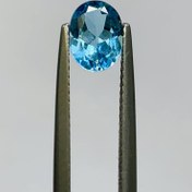 تصویر نگین توپاز اصل سایز 8*6 میلی‌متر 