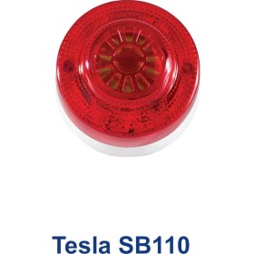 تصویر آژیر فلاشر اعلام حریق متعارف Tesla Sounder Beacon