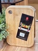 تصویر تخته برش متوسط بامبو 