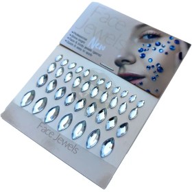 تصویر نگین میکاپ سفید کد 17 