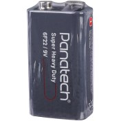 تصویر باتری کتابی پاناتک مدل 6F22 ظرفیت ۹ ولت Super Heavy Duty 