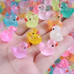 تصویر مجسمه شب تاب طرح اردک 