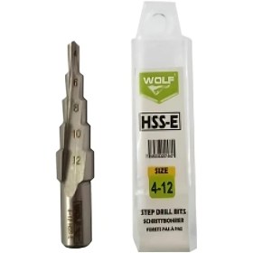 تصویر مته کاجی ولف ۴-۱۲ WOLF HSS-E 