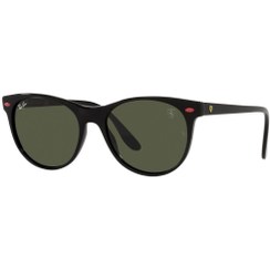 تصویر عینک آفتابی مردانه سیاه برند ray ban Ray-Ban RB2202M F60131 55 Rb2202m F60131 55 Unisex Güneş Gözlüğü