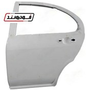 تصویر درب عقب چپ کوییک فابریک سفید 
