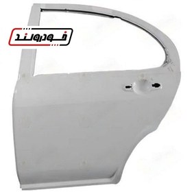 تصویر درب عقب چپ کوییک فابریک سفید 