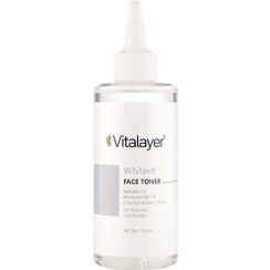 تصویر تونر پاک کننده صورت وایت ویت 200میل ویتالیر Vitalayer Whitevit Face Toner 200ml