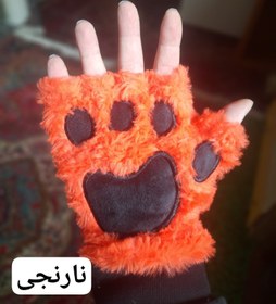 تصویر دستکش گربه ای 