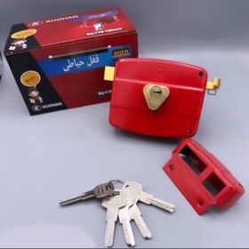 تصویر قفل حیاطی کهن وارداتی KOUHAN