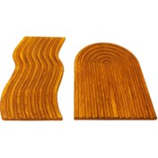 تصویر تخته سرو مدل رنگین کمان کد 416 مجموعه 2 عددی 