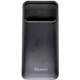 تصویر پاوربانک (شارژر همراه) وریتی مدل V-PP141 PD ظرفیت 10000 میلی آمپرساعت POWER BANK VERITY 10000 V-PP141PD