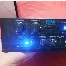 تصویر امپلی فایر500واتی 4 کاناله pyle. PTA44BT 