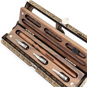 تصویر ست قلم فلزی سه نوک (یوسف ابزار) 