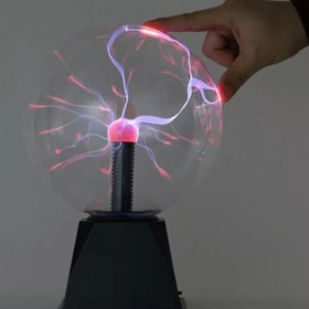 تصویر چراغ رومیزی گوی پلاسما Plasma Ball Lamp 