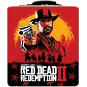 تصویر کیف حمل ps4 طرح یک رد دد ردمپشن 2 PlayStation 4 hard case plan One Red Dead Redemption 2