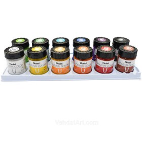 تصویر گواش  12 رنگ پنتل مدل WPU2-12 Pentel WPU2-12 Gouache 12 Colours