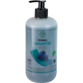 تصویر شامپو سیاه دانه بدون سولفات ۶۰۰ میلی لیتر (24عددی) احیای سلامت اندیشه Fennel shampoo No sulfate