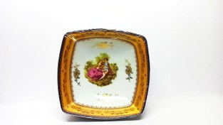 تصویر پیاله ماست خوری لمونژ مدل لیلی و مجنون بسته ۶ عددی 