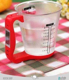 تصویر ترازو آشپزخانه پارچ دار Kitchen scale with pitcher 