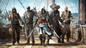 تصویر بازی (Assassin's Creed ۴) پرچم سیاه . (مخصوص پلی استیشن ۴) Assassin's Creed IV Black Flag - PlayStation 4