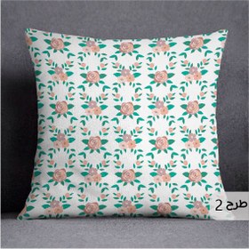 تصویر کوسن کد K02 گلدار