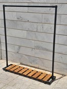 تصویر رگال کف چوب ۱۲۰رنگ مشکی کد ۶۷ 