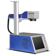 تصویر دستگاه لیزر حکاکی فایبر فلزات و غیر فلزات 50 وات اسمارت ماشین لینک 