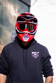 تصویر کلاه کراسی فاکس V1 مدل نیترو - L 