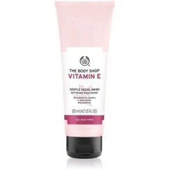 تصویر پاک کننده صورت اورجینال برند The body shop مدل Vitamin E Face Wash 125ml کد 78013710 