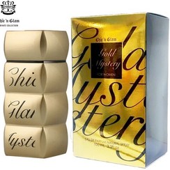 تصویر ادکلن زنانه گلد میستری شیکن گلام بلژیکی Gold Mystery By Chic n Glam Eau de Parfum For Women 