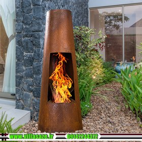 تصویر آتشدان فلزی کد04 