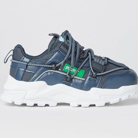 تصویر کفش ورزشی ضخیم بچگانه - سرمه‌ای برند united colors of benetton Kids Chunky Sneakers Navy