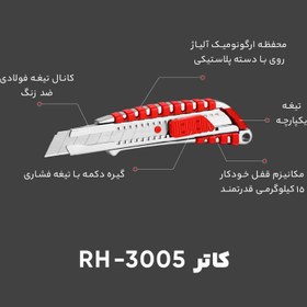 تصویر کاتر گالنا رونیکس مدل RH 3005 Galena Ronix cutter model RH 3005