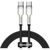 تصویر کابل USB-C باسئوس مدلCatjk-d01 طول2 متر Baseus USB-C cable model Catjk-d01 length 2 meters