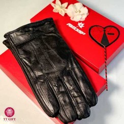 تصویر دستکش مردانه نوین چرم 