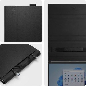 تصویر کیف اسپیگن Stand Folio تبلت مایکروسافت Surface Pro 8 / 9 