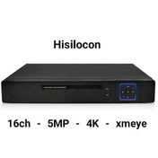 تصویر دستگاه DVR hisilicon مدل 16 کانال 5MP 