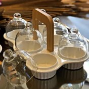 تصویر سرویس صبحانه خوری 25 پارچه آجار ترکیه مدل Eliza کد HTC-010458 