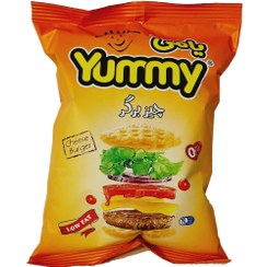 تصویر اسنک چیز برگر 80g یامی 