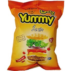 تصویر اسنک چیز برگر 80g یامی 