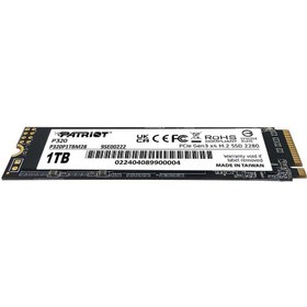 تصویر اس اس دی 1 ترابایت پاتریوت مدل P320 M.2 2280 PCIe Gen3 NVMe Patriot P320 M.2 2280 PCIe Gen3 NVMe 1TB Internal SSD