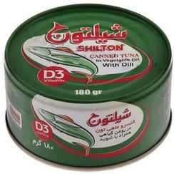تصویر تن ماهی شیلتون ۱۸۰گرمی Shelton Tuna