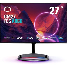 تصویر مانیتور گیمینگ 27 اینچ فلت کولرمستر مدل GM27-FQS ARGB GM27-FQS ARGB 27 Inch Flat Gaming Monitor