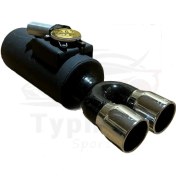 تصویر منبع اگزوز ریموت دار دو لول JS مناسب همه خودروها 